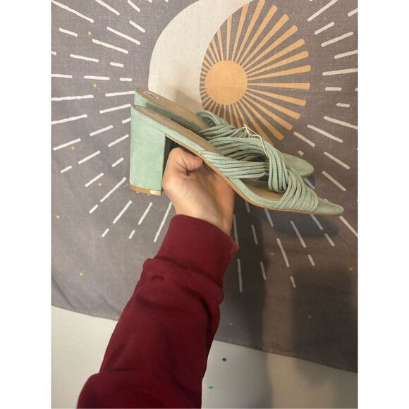 Stewart Weitzman Twisted Block 75 Sandals - Picture 6 of 9